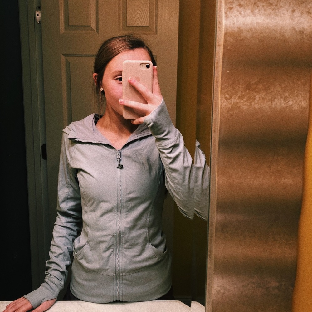 Lululemon Light Gray Reversible Jacket